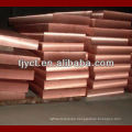 flat copper rod bars purity 99.9%